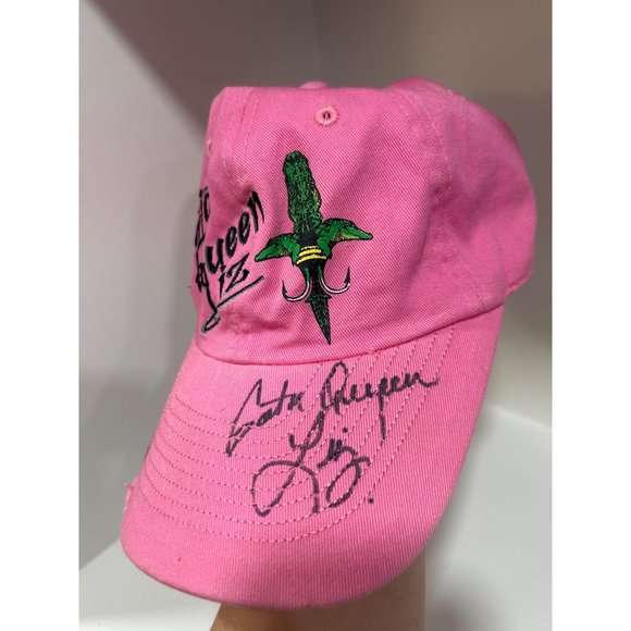 Gator Queen Liz Baseball Cap Autographed by Liz from Swamp People - Picture 6 of 6